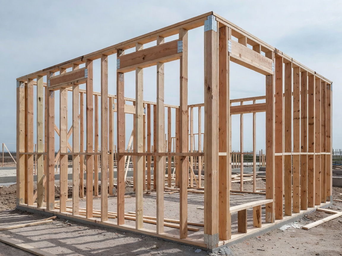 Framing a wall structure