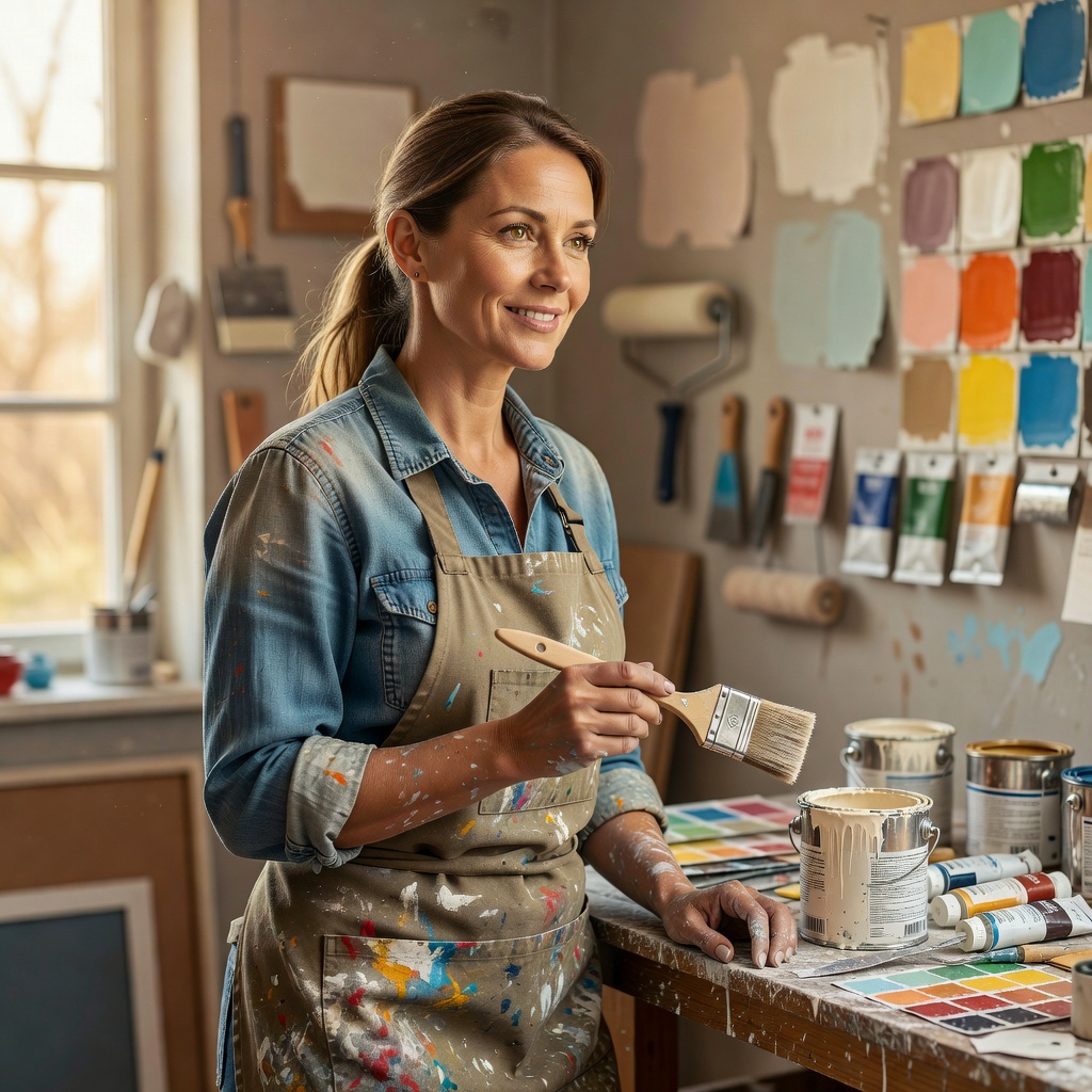 Portrait of Sarah, Finish & Paint Expert